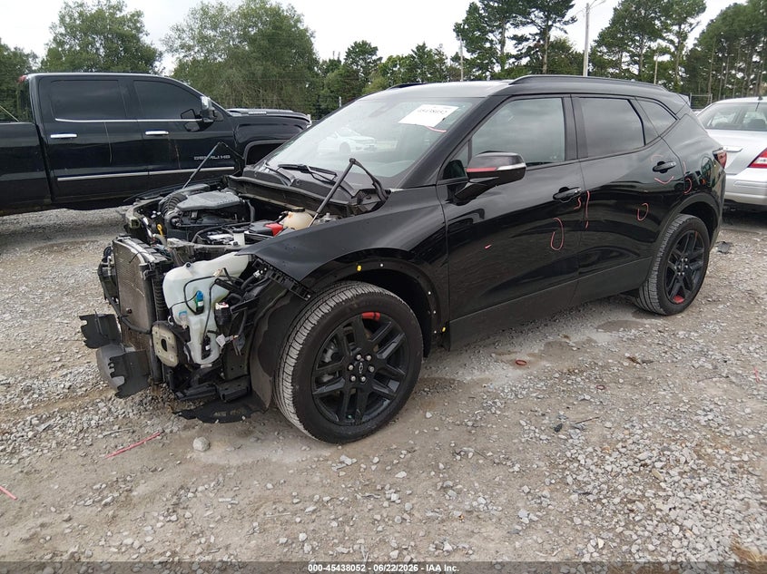 Vin: 3gnkbcrs1ms576470, lot: 45936152, chevrolet blazer fwd 2lt 20212