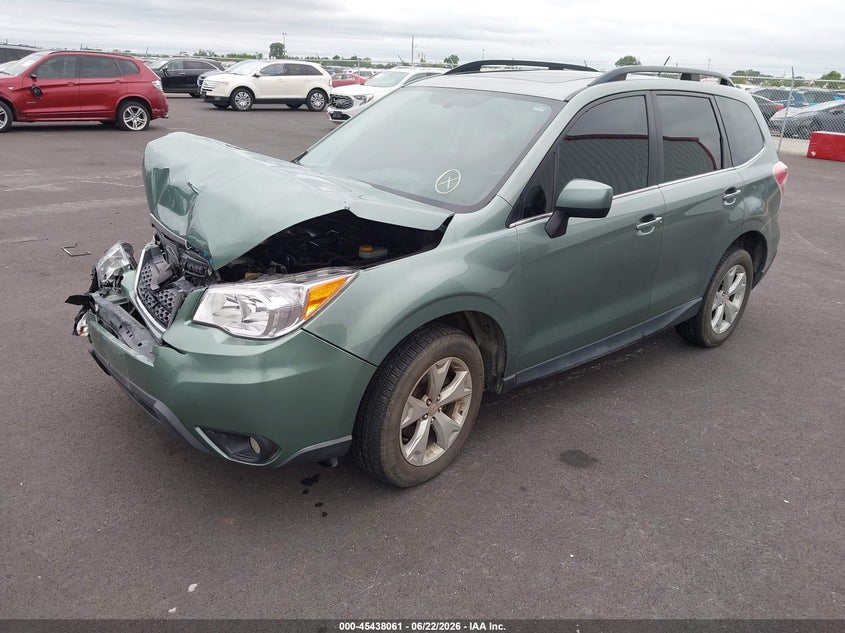2014 SUBARU FORESTER auction photo 2