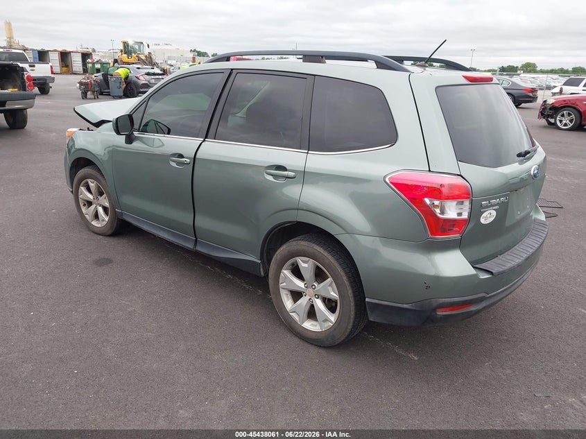 2014 SUBARU FORESTER auction photo 3