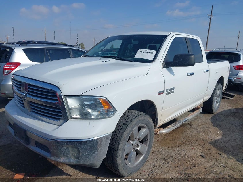Vin: 1c6rr7gt7gs270953, lot: 45936183, ram 1500 big horn 20162
