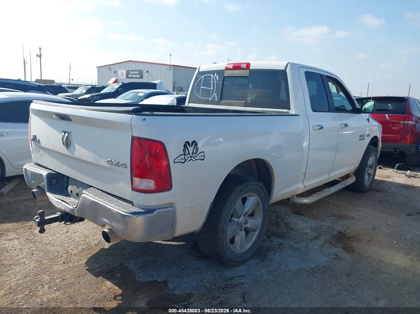 Vin: 1c6rr7gt7gs270953, lot: 45936183, ram 1500 big horn 20164