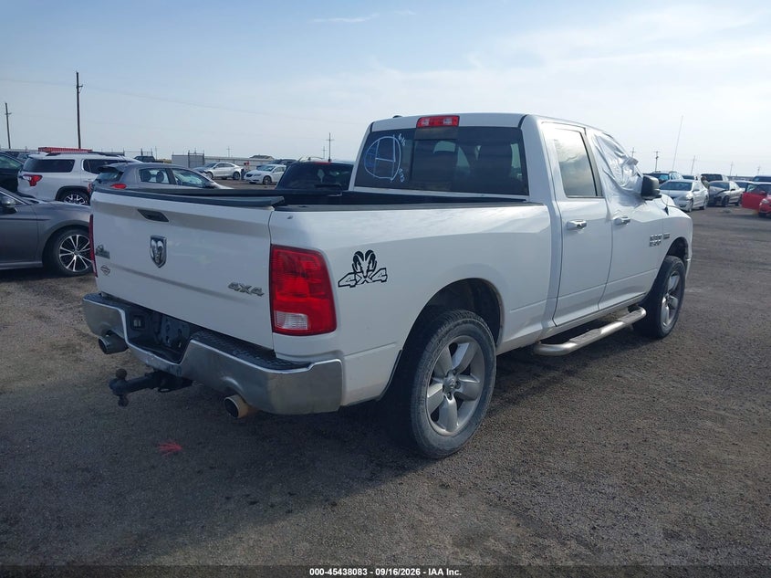 Vin: 1c6rr7gt7gs270953, lot: 45936183, ram 1500 big horn 20164