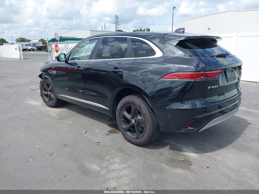 Vin: sadck2ex0ma674162, lot: 45936196, jaguar f-pace p250 awd automatic 20213