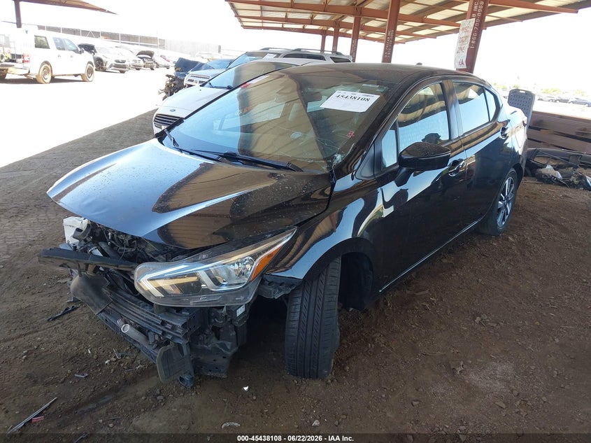 2021 NISSAN VERSA auction photo 2