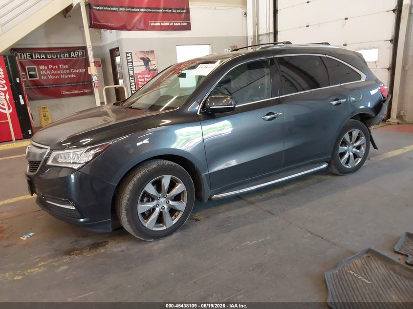 2016 ACURA MDX auction photo 2