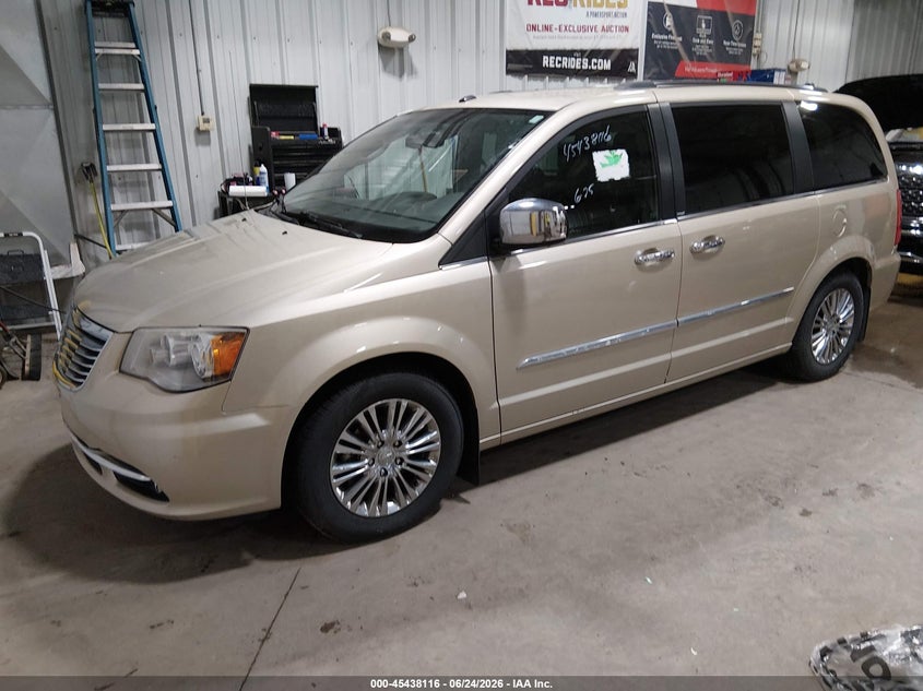 Vin: 2a4rr6dg3br766363, lot: 45936216, chrysler town & country limited 20112