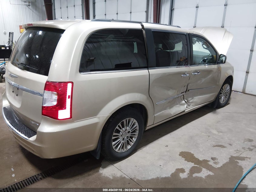 Vin: 2a4rr6dg3br766363, lot: 45936216, chrysler town & country limited 20114