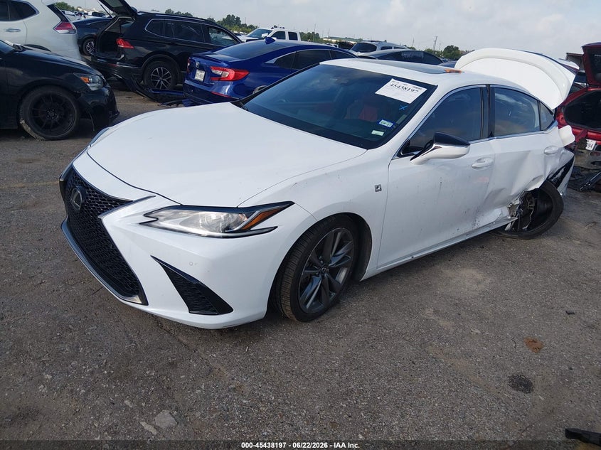 Vin: 58abz1b15ku022750, lot: 45936297, lexus es 350 f sport 20192