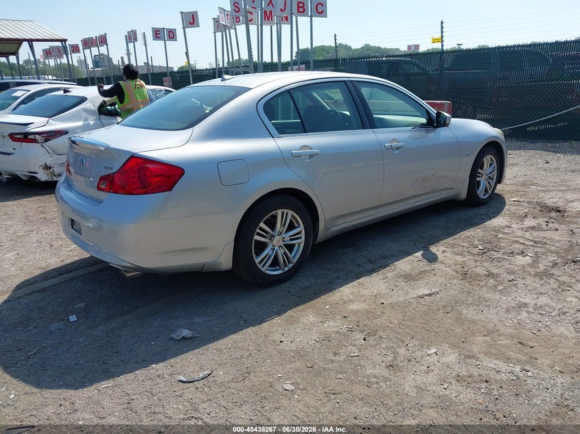 Vin: jn1cv6ap5fm502231, lot: 45936367, infiniti q40 20154