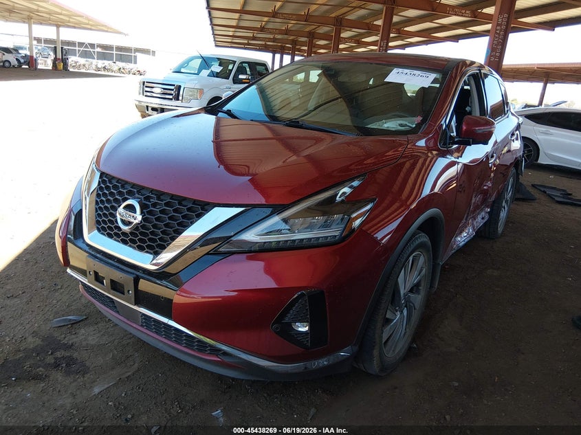 2021 Nissan Murano Sl Fwd 5N1AZ2CJ3MC124161 photo 1
