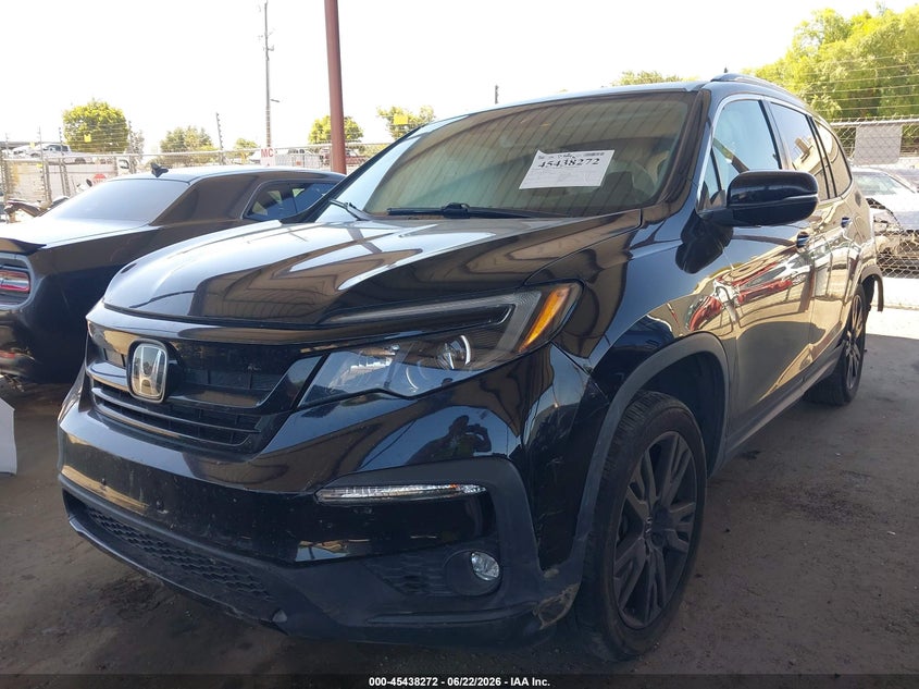 2021 HONDA PILOT VIN 5FNYF5H29MB007881 nuotrauka 2