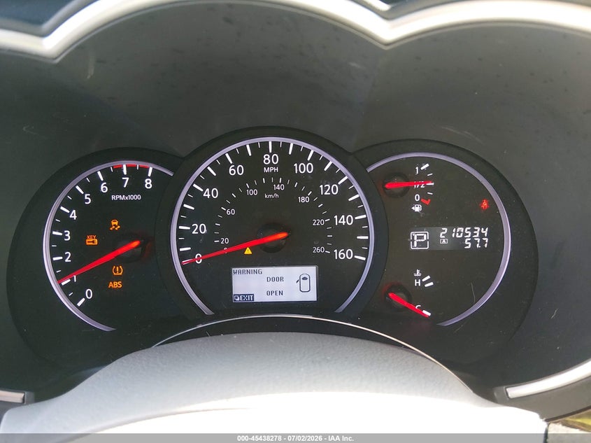 2013 Nissan Quest Sl VIN: JN8AE2KP5D9060194 Lot: 45438278