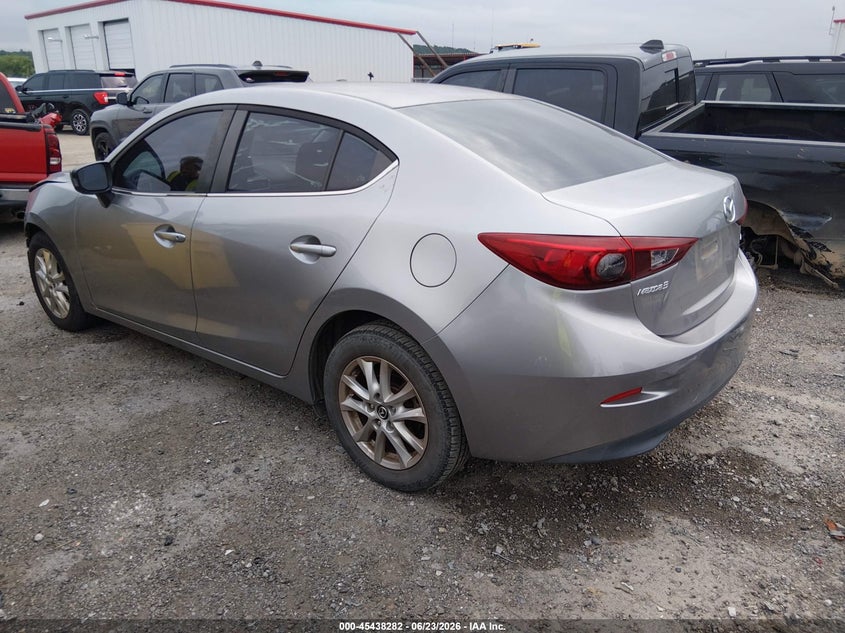Vin: 3mzbm1u73gm261122, lot: 45936382, mazda mazda3 i sport 20163