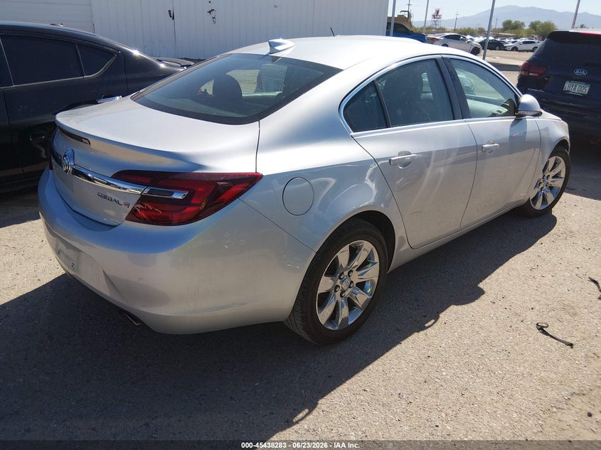 Vin: 2g4gk5ex2g9177253, lot: 45936383, buick regal turbo 20164