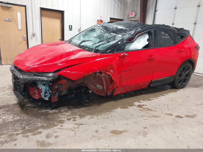 2022 CHEVROLET BLAZER auction photo 2