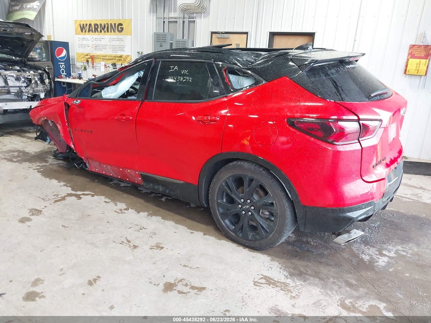 2022 CHEVROLET BLAZER auction photo 3