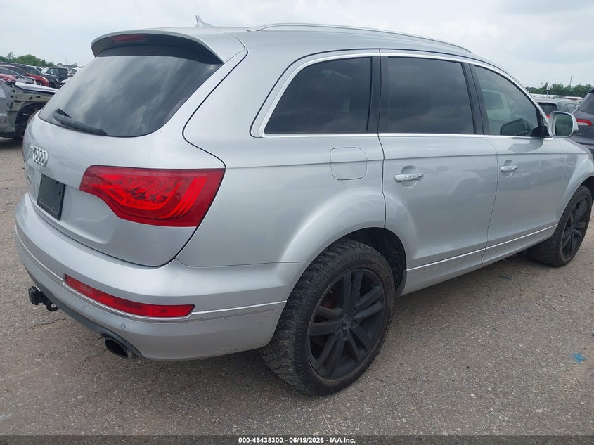 Vin: wa1lgafe9dd002386, lot: 45936400, audi q7 3.0t premium 20134
