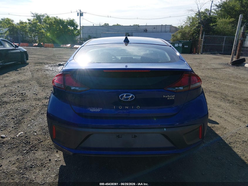 2022 Hyundai Ioniq Hybrid Blue VIN: KMHC65LC9NU270239 Lot: 45438361