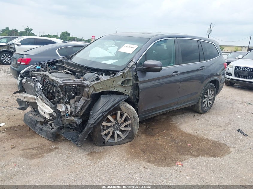 2019 Honda Pilot Ex-L 5FNYF5H55KB019520 photo 1