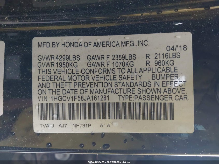 AtlanticExpress - Honda Accord