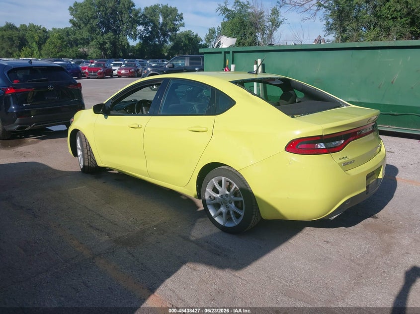 Vin: 1c3cdfba2dd179235, lot: 45936527, dodge dart rallye 20133