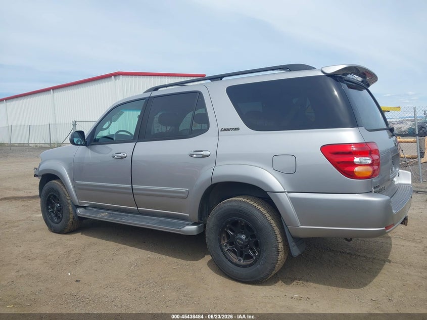2002 Toyota Sequoia Limited V8 VIN: 5TDBT48A62S075113 Lot: 45438484