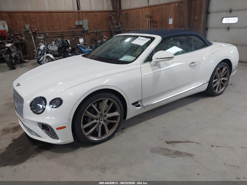 2022 BENTLEY CONTINENTAL GT CABRIO 4.0L V-8 DI, DOHC, VVT, TURBO, 542HP