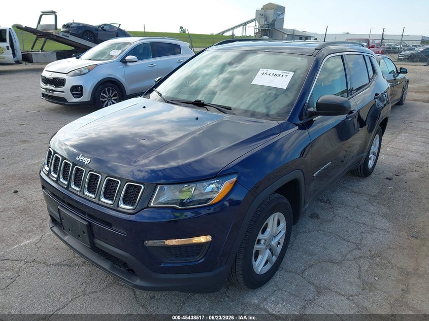 2020 Jeep Compass Sport Fwd 3C4NJCAB9LT230342 photo 1