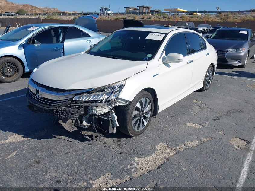 2017 Honda Accord Hybrid Touring JHMCR6F78HC015266 photo 1