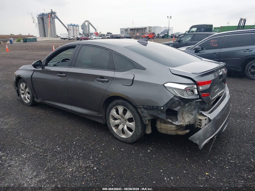 Vin: 1hgcv1f31ja151772, lot: 45936643, honda accord sport 20183