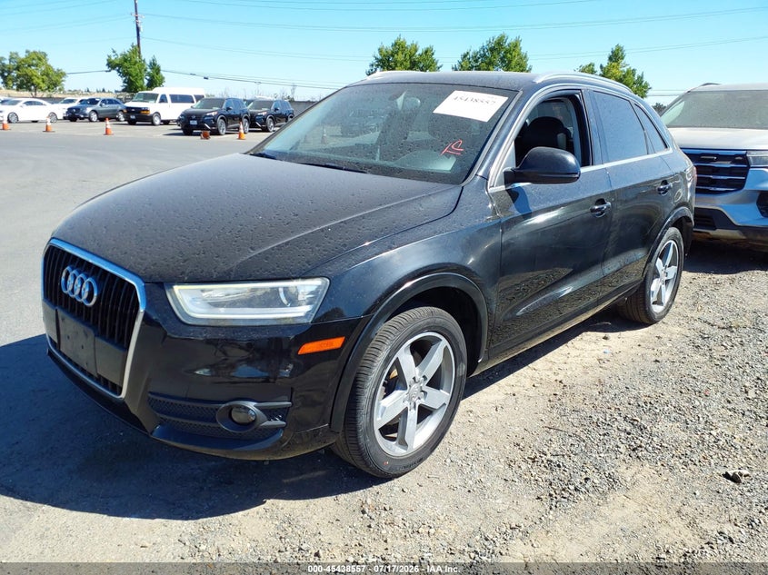 Vin: wa1bfcfs4fr011938, lot: 45936657, audi q3 2.0t premium plus 20152