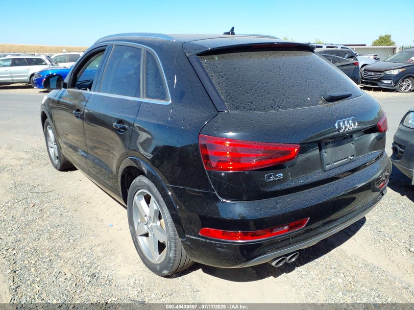 Vin: wa1bfcfs4fr011938, lot: 45936657, audi q3 2.0t premium plus 20153