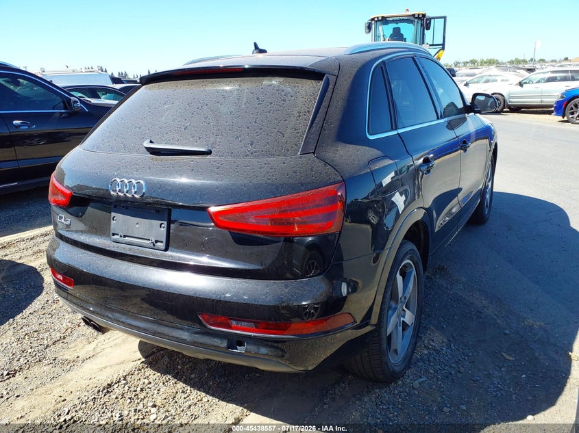 Vin: wa1bfcfs4fr011938, lot: 45936657, audi q3 2.0t premium plus 20154