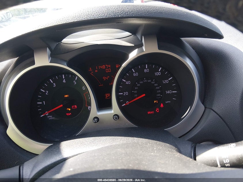2012 Nissan Juke Sv VIN: JN8AF5MV4CT125483 Lot: 45438565