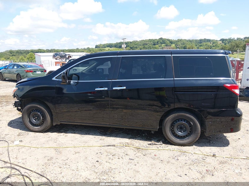 2016 Nissan Quest S VIN: JN8AE2KP9G9155166 Lot: 45438566