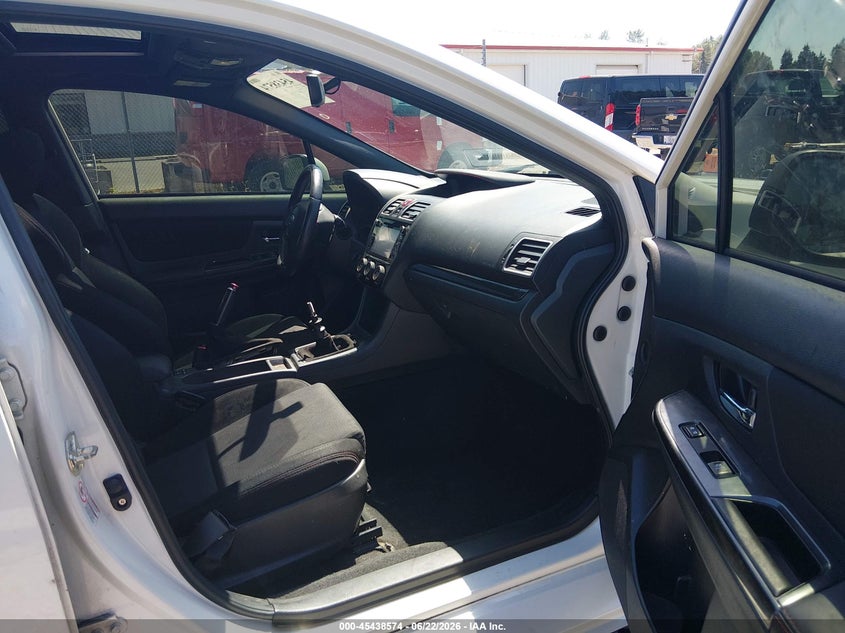 2019 SUBARU WRX SEDAN 2.0L H-4 DI, DOHC, VVT, TURBO, 268HP