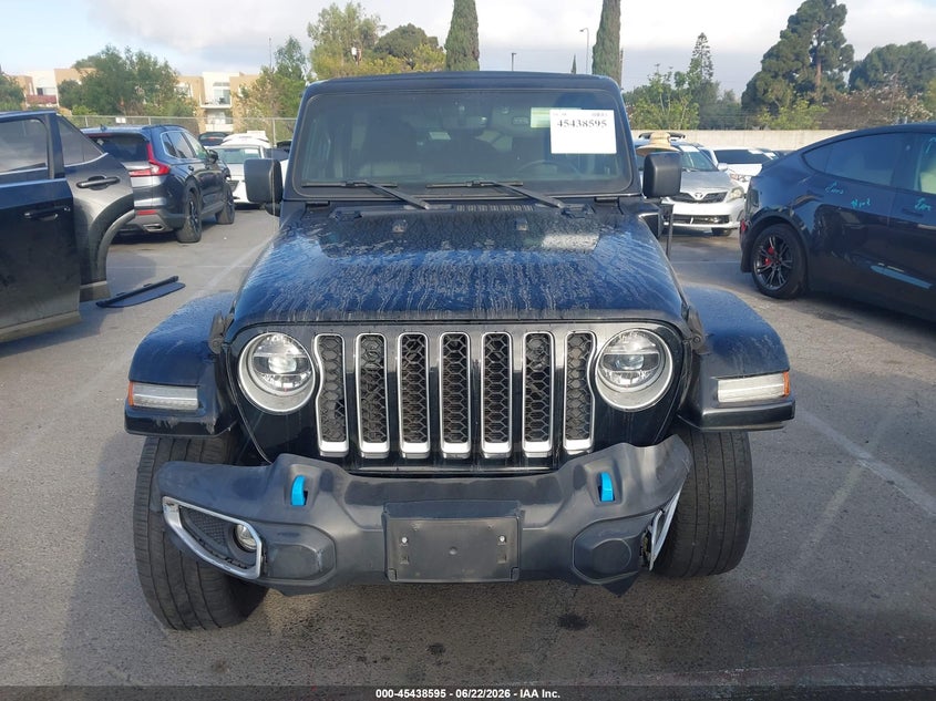 2022 Jeep Wrangler 4Xe Unlimited Sahara 4X4 VIN: 1C4JJXP64NW267764 Lot: 45438595