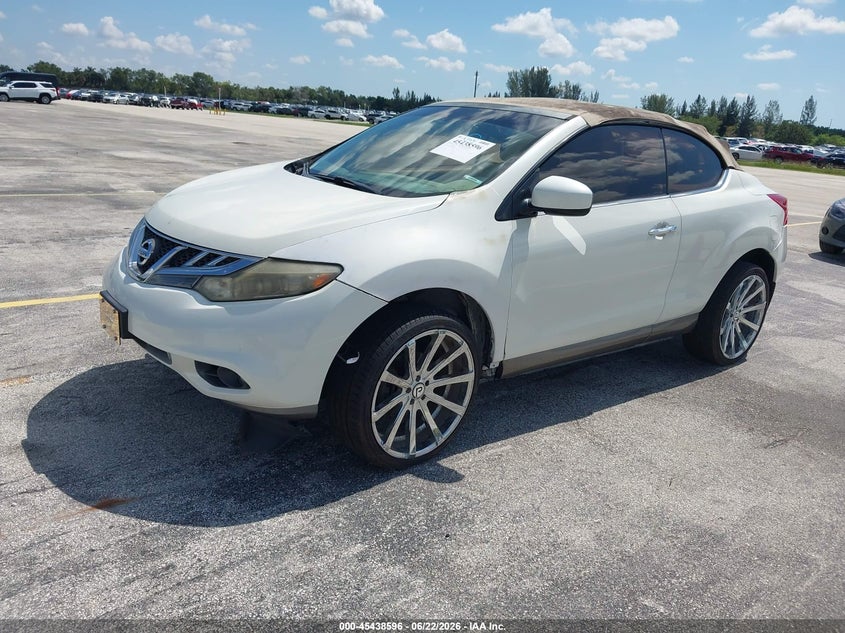 2011 NISSAN MURANO CROSSCABRIOLET auction photo 2