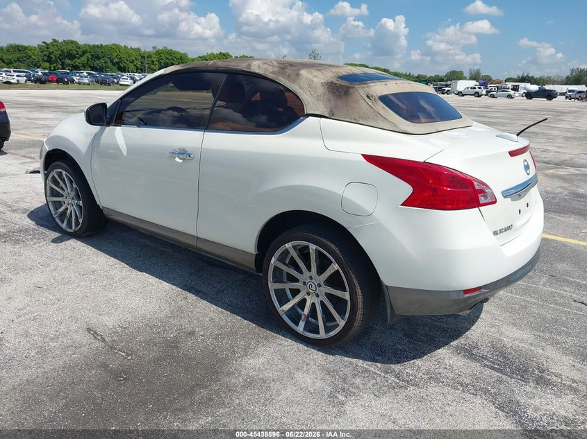 2011 NISSAN MURANO CROSSCABRIOLET auction photo 3