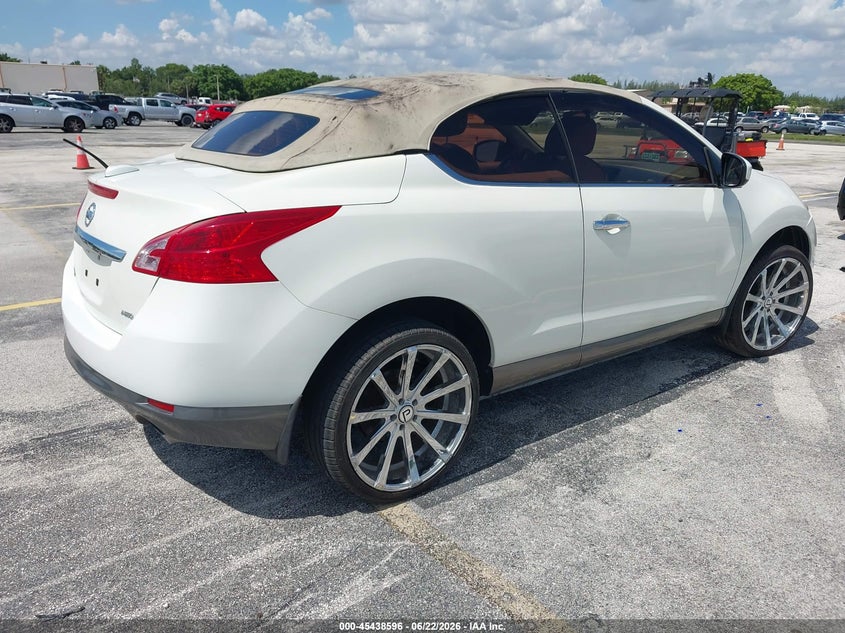 2011 NISSAN MURANO CROSSCABRIOLET auction photo 4