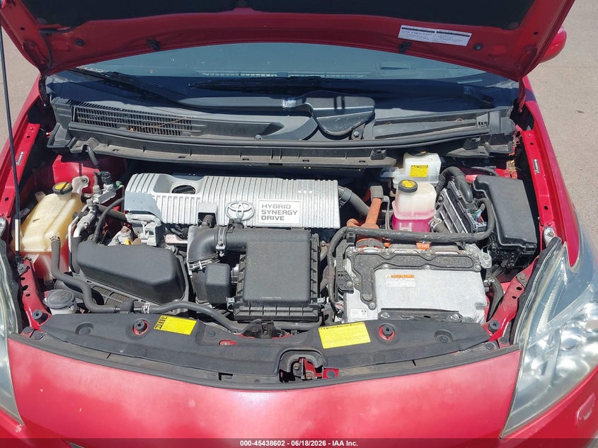 2012 Toyota Prius Five/Four/One/Three/Two VIN: JTDKN3DU0C5417411 Lot: 45438602