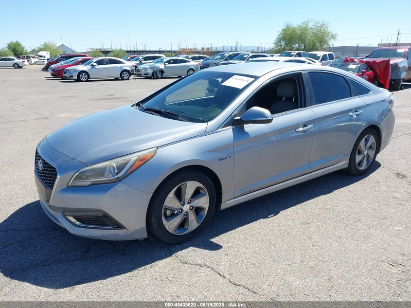 2016 Hyundai Sonata Hybrid Limited KMHE34L16GA020052 photo 1