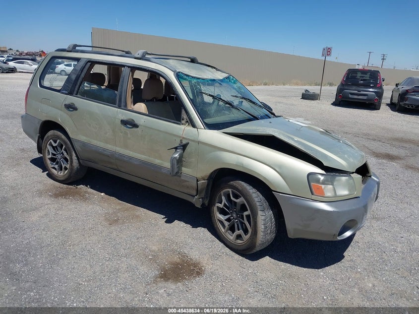 2004 SUBARU FORESTER SPORT UTILITY VEHICLE 2.5L H-4 165HP