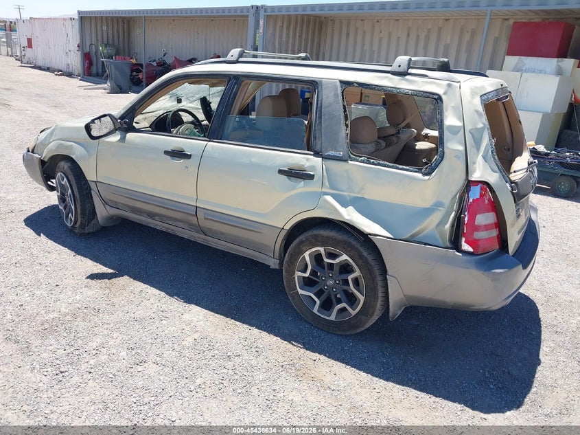 2004 SUBARU FORESTER SPORT UTILITY VEHICLE 2.5L H-4 165HP
