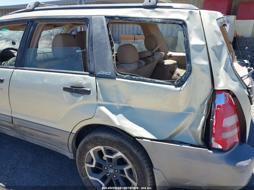 2004 SUBARU FORESTER SPORT UTILITY VEHICLE 2.5L H-4 165HP
