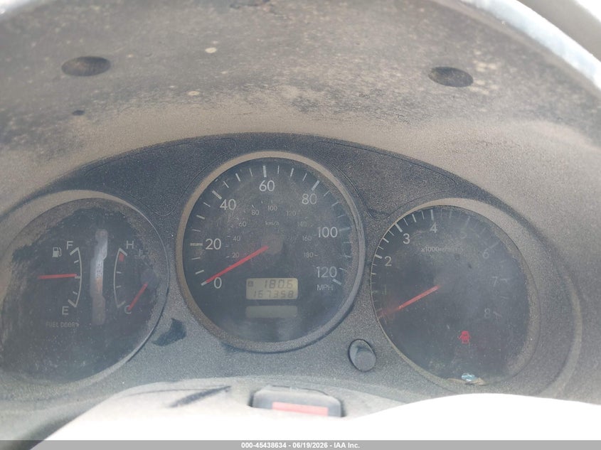 2004 SUBARU FORESTER SPORT UTILITY VEHICLE 2.5L H-4 165HP