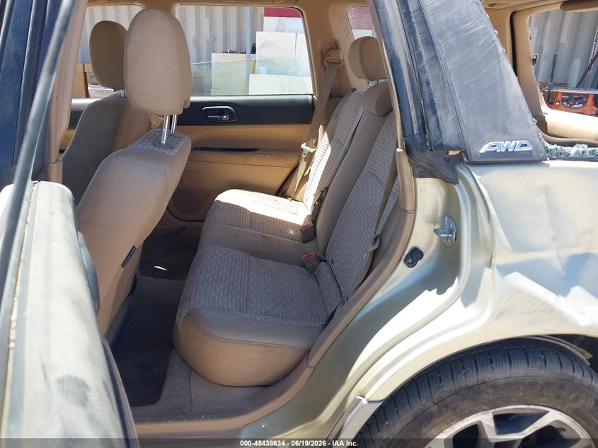 2004 SUBARU FORESTER SPORT UTILITY VEHICLE 2.5L H-4 165HP