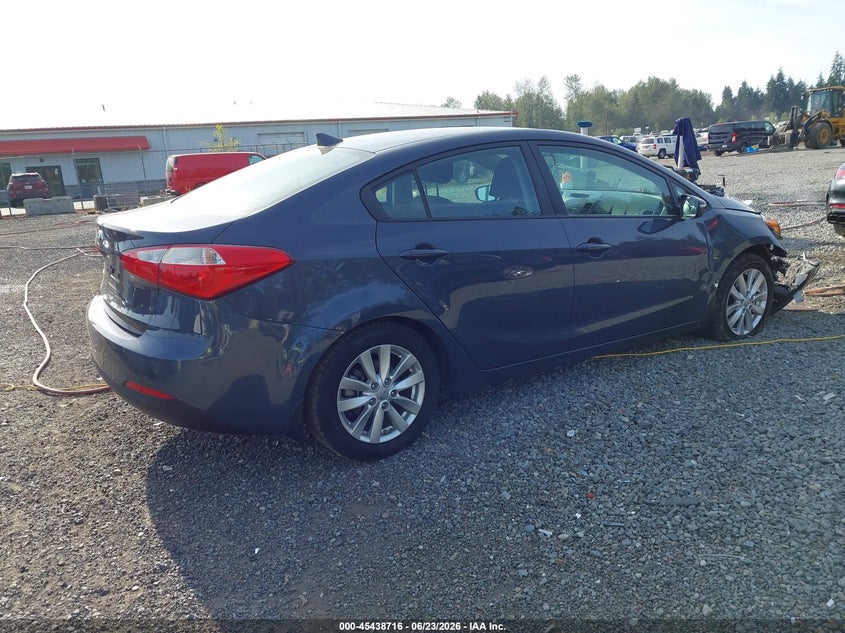 Vin: knafx4a6xf5278686, lot: 45936816, kia forte lx 20154