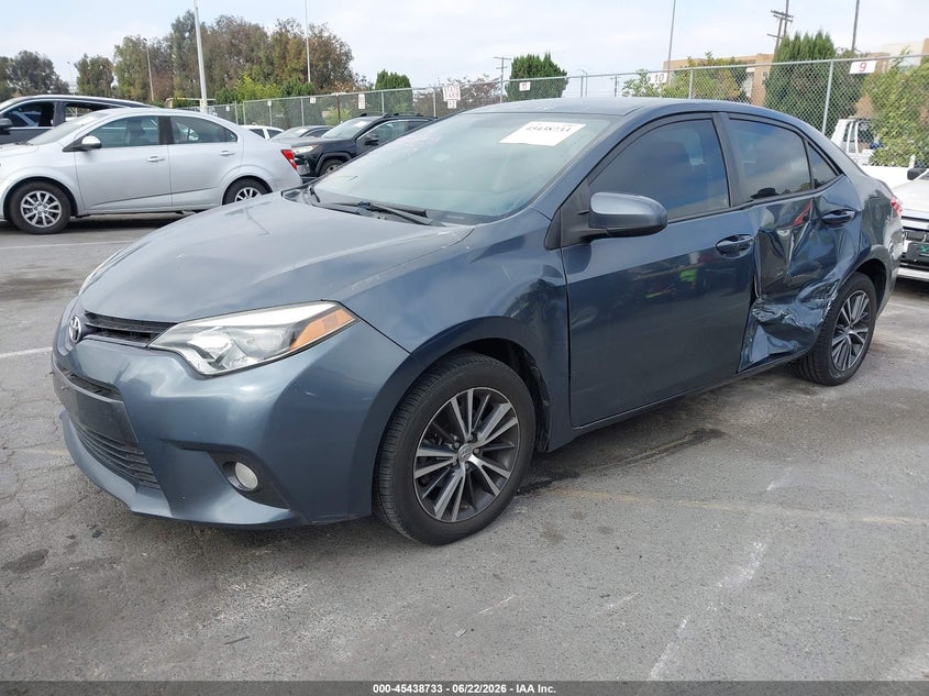2016 TOYOTA COROLLA auction photo 2