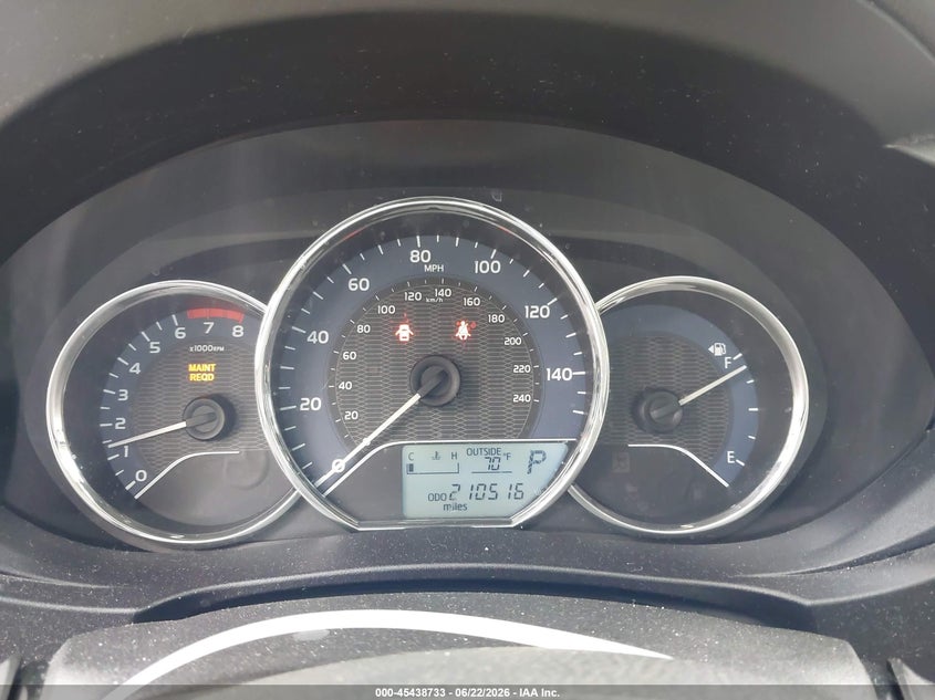 2016 TOYOTA COROLLA auction photo 7